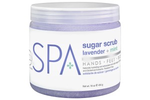 BCL SPA Lavender & Mint Sugar Scrub – Cukura skrubis rokām un kājām (Lavanda + Piparmētra)