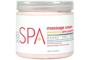 BCL SPA Energizing Pink Grapefruit Massage Cream – Masāžas krēms rokām un kājām (Rozā greipfrūts)