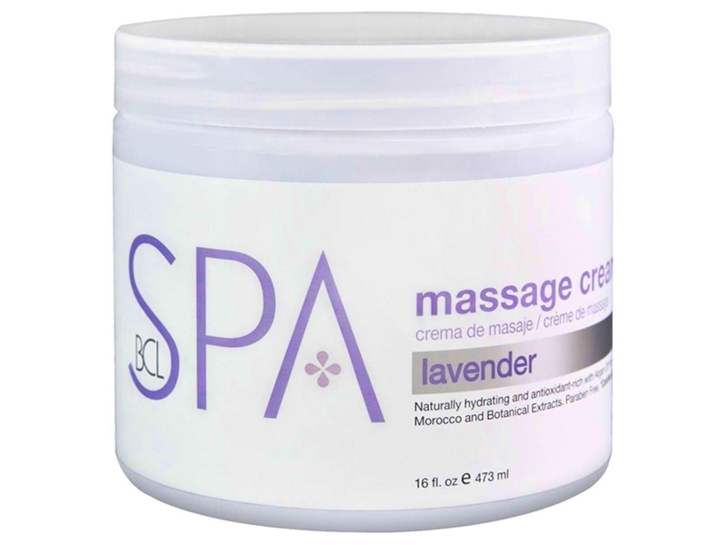 BCL SPA Lavender & Mint Massage Cream – Masāžas krēms rokām un kājām (Lavanda + Piparmētra)