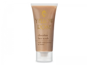 Yellow Rose Chocolate Face Scrub – Šokolādes gēlveida skrubis sejai ar dabīgo kakao