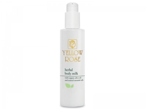 Yellow Rose Herbal Body Milk – Mitrinošs EKO pieniņš ķermenim