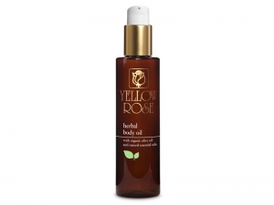Yellow Rose Herbal Body Massage Oil – Массажное масло для тела с ароматом лемонграсс