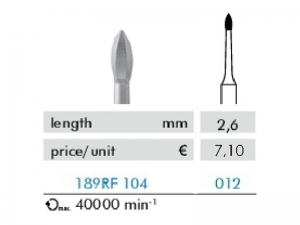 Hadewe Stainless Steel Cutter – Nerūsējošā tērauda urbis tīrīšanai (bez asmeņiem) 2,6mm