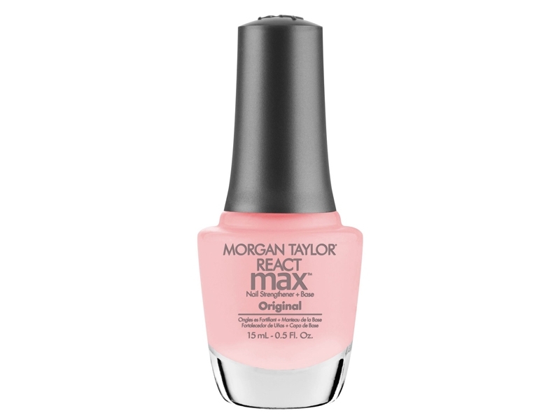 Morgan Taylor React Max Base Coat – Укрепляющая база для натуральных ногтей