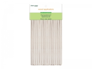 Clean & Easy Wood Applicator Spatulas – Smalkās (XS) koka spātulas