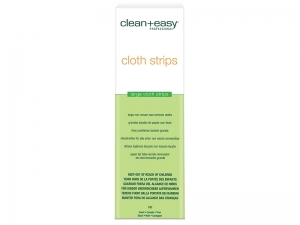 Clean & Easy Cloth Strips – Depilācijas papīrs (loksnēs)