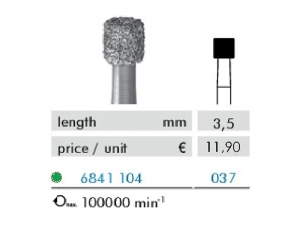 Hadewe Diamond Bur – Dimanta urbis (rupjš) 3,5mm