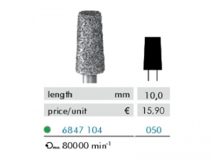 Hadewe Diamond Bur – Dimanta urbis (rupjš) 10,0mm