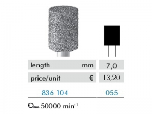 Hadewe Diamond Bur – Dimanta urbis (vidēji rupjš) 7,0mm