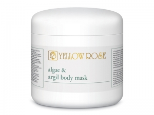 Yellow Rose Algae & Argil Body Mask – Modelējoša maska ķermenim ar aļģēm un zaļo mālu