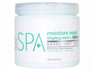 BCL SPA Tingling Mint + CBD Moisture Mask – Mitrinošā maska ar mētru un kaņepi