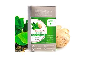 BareLuxury Ginger & Green Tea DETOX – Manikīra un pedikīra SPA procedūra ar Ingveru un Zaļo Tēju
