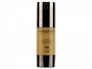 Bodyography Natural Finish Foundation #160 – Tonālais krēms ar zīdainu konsistenci