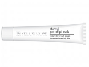 Yellow Rose Charcoal Peel-Off Gel Mask – Gēlveida plastificējoša maska ar bambusa ogli