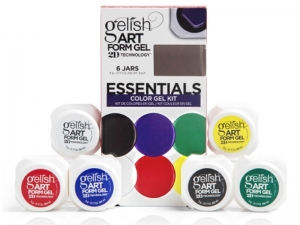 Gelish Art Form Gel "Essentials" Collection – "Pamatkrāsu" kolekcija dizainam