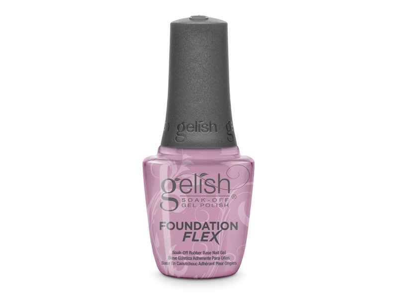 Gelish Foundation Flex "Light Pink" – Каучуковая база (нежно-розовая)