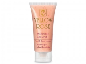 Yellow Rose Hyaluronic Face Scrub – Скраб для лица с гиалуроновой кислотой и экстрактами цветов