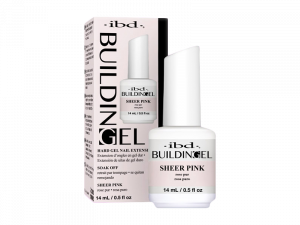 IBD Building Gel (Sheer Pink) – Gēls ar otiņu (auksti rozā)