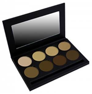 Bodyography Silk Cream Foundation Pallete - 8 toņu konturēšanas palete