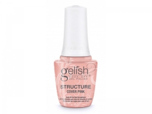 Gelish Structure Gel (Cover Pink) – Структурный гель с кисточкой (тепло-розовый)