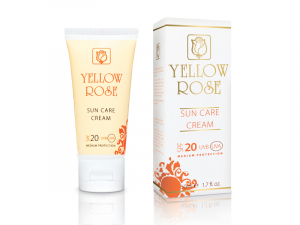 Yellow Rose Sun Care Cream SPF 20 – Saules aizsargkrēms sejai un ķermenim