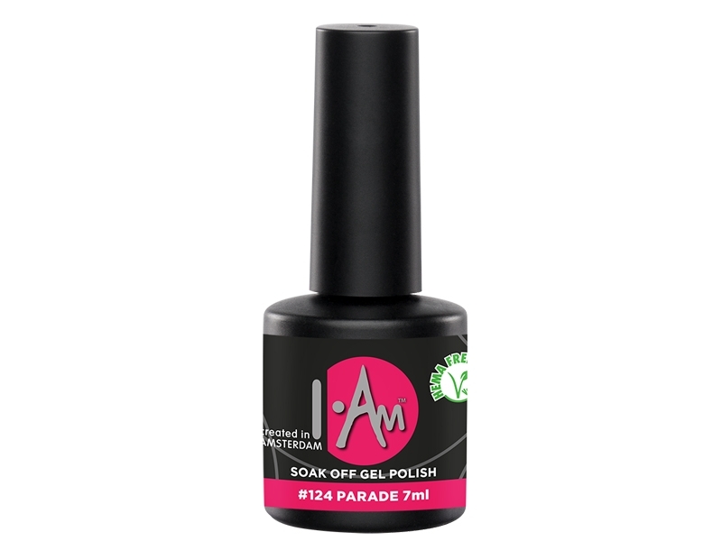 I.Am Soak Off Gel Polish – Gēla nagu laka #124 Parade