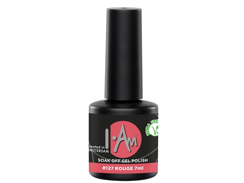 I.Am Soak Off Gel Polish – Gēla nagu laka #127 Rouge