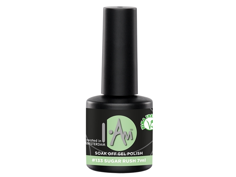 I.Am Soak Off Gel Polish – Gēla nagu laka #133 Sugar Rush