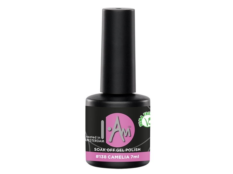 I.Am Soak Off Gel Polish – Gēla nagu laka #138 Camelia