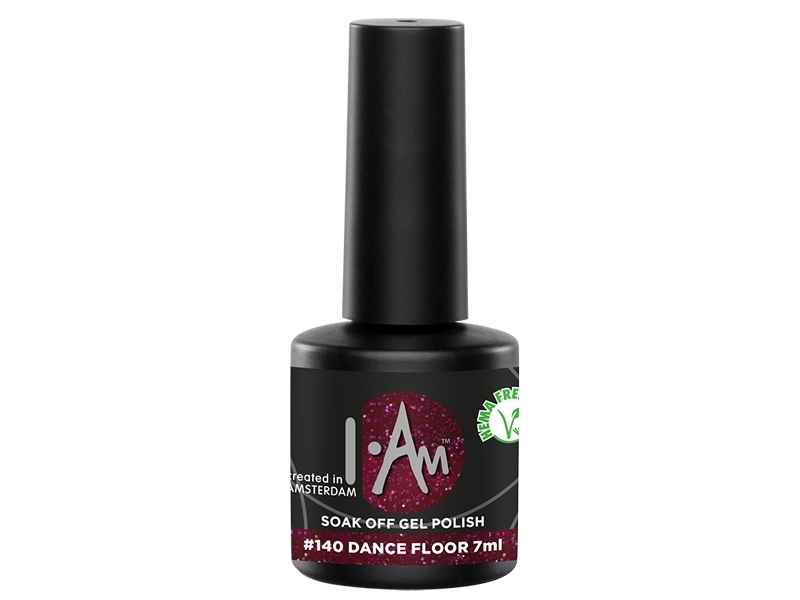 I.Am Soak Off Gel Polish – Gēla nagu laka #140 Dance Floor