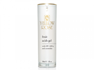 Yellow Rose Fruit Acids Gel with 10% AHA – Pīlinga-gēls ar augļskābēm un keramīdiem