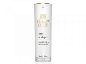 Yellow Rose Fruit Acids Gel with 10% AHA – Pīlinga-gēls ar augļskābēm un keramīdiem