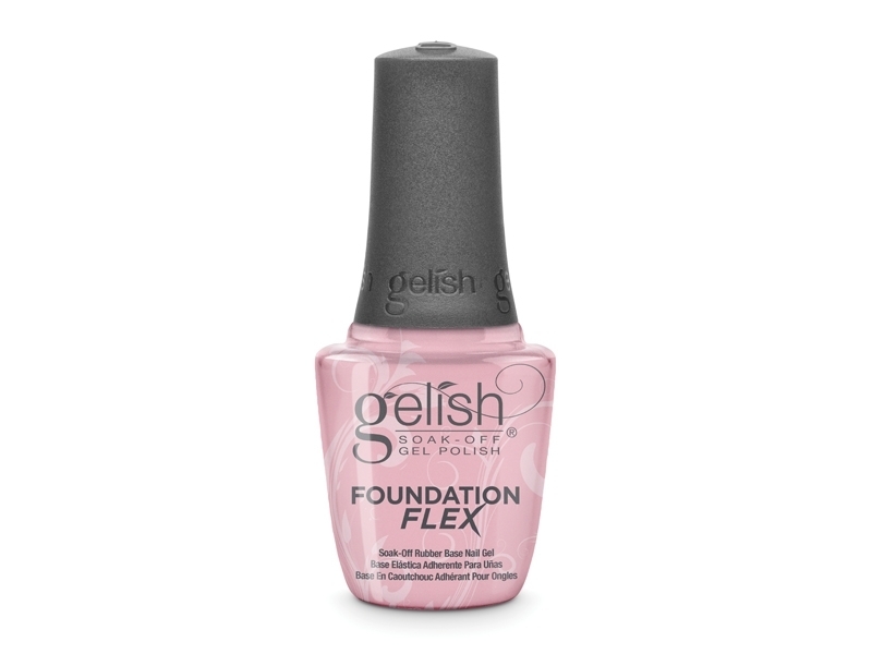 Gelish Foundation Flex "Light Nude" – Elastīga kaučuka bāze ar toni