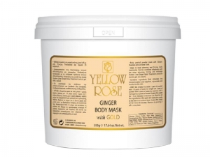 Yellow Rose Ginger Body Peel-off Mask – Liftinga, pretcelulīta plastificējoša maska ar zeltu