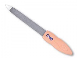 Credo Sapphire Nail File 5" Apricot – Сапфировая пилка для ногтей (13 см)