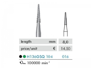 Hadewe Carbide Cutter – Karbīda urbis (slīps spirālveida, īpaši rupjš) 8,0mm