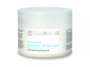 Yellow Rose Luminance Pearl Peel-off Mask – Plastificējoša maska ar pērļu ekstraktu