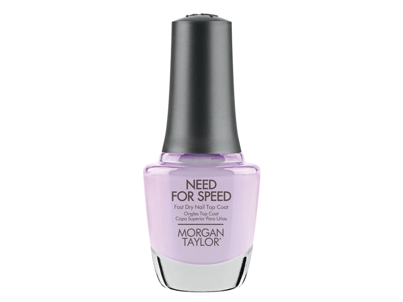 Morgan Taylor Need For Speed Fast Dry Top Coat – Ātri žūstošs tops dabīgiem nagiem